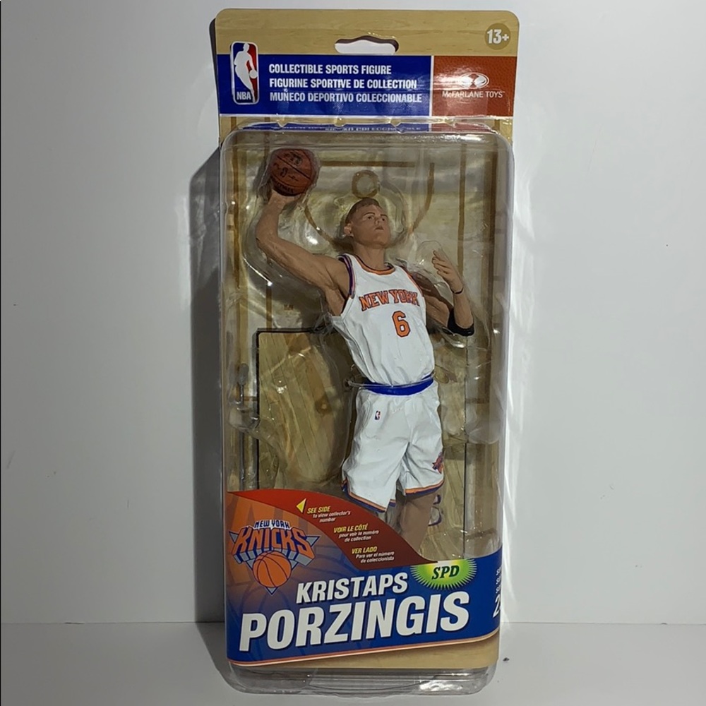 McFarlane NBA Kristaps Porzingis series 29 bronze